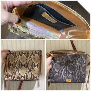 Snake skin Consuela shoulder bag